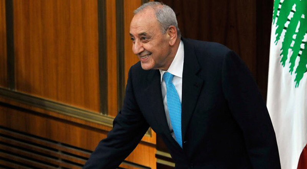 Lebanese Parliament Speaker Nabih Berri